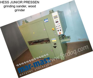 HESS JUNIOR PRESSEN grinding sander, wood grinder