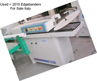 Used < 2010 Edgebanders For Sale Italy