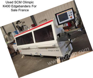 Used SCM Olimpic K400 Edgebanders For Sale France