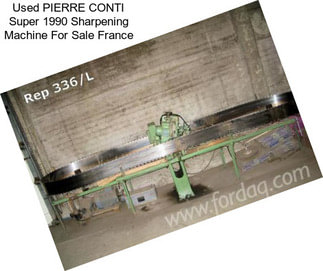 Used PIERRE CONTI Super 1990 Sharpening Machine For Sale France