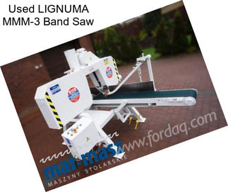 Used LIGNUMA MMM-3 Band Saw