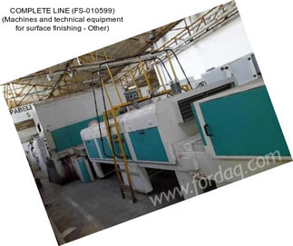 COMPLETE LINE (FS-010599) (Machines and technical equipment for surface finishing - Other)