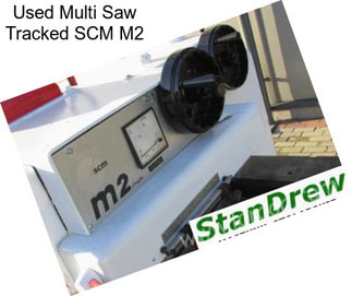 Used Multi Saw Tracked SCM M2