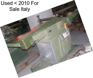 Used < 2010 For Sale Italy