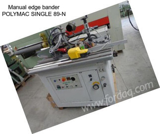 Manual edge bander POLYMAC SINGLE 89-N