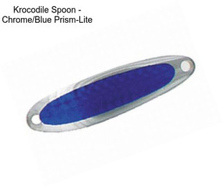 Krocodile Spoon - Chrome/Blue Prism-Lite