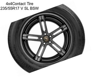 4x4Contact Tire 235/55R17 V SL BSW