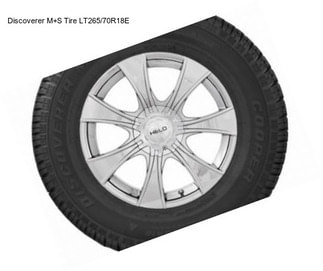 Discoverer M+S Tire LT265/70R18E