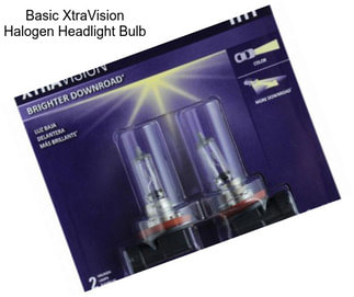 Basic XtraVision Halogen Headlight Bulb