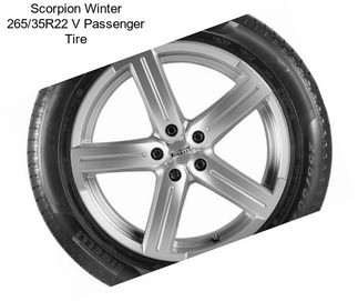 Scorpion Winter 265/35R22 V Passenger Tire