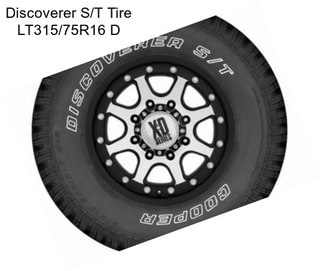 Discoverer S/T Tire LT315/75R16 D