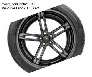 ContiSportContact 5 SIL Tire 295/40R22 Y XL BSW