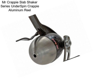 Mr Crappie Slab Shaker Series UnderSpin Crappie Aluminum Reel