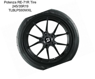 Potenza RE-71R Tire 245/35R19 TLBLPS93WXL