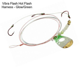 Vibra Flash Hot Flash Harness - Glow/Green