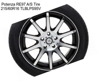 Potenza RE97 A/S Tire 215/60R16 TLBLPS95V