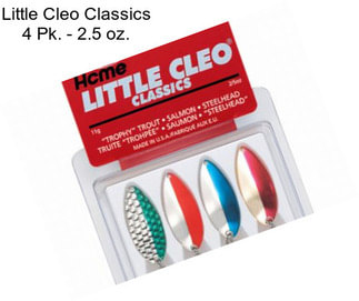 Little Cleo Classics 4 Pk. - 2.5 oz.