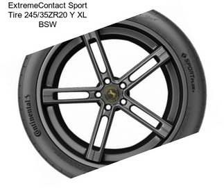 ExtremeContact Sport Tire 245/35ZR20 Y XL BSW