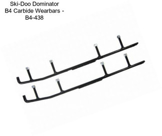 Ski-Doo Dominator B4 Carbide Wearbars - B4-438