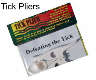 Tick Pliers