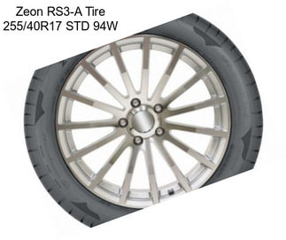 Zeon RS3-A Tire 255/40R17 STD 94W