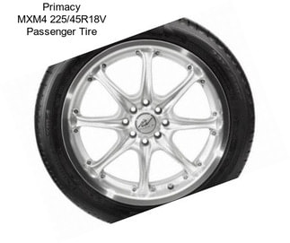 Primacy MXM4 225/45R18V Passenger Tire