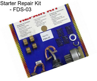 Starter Repair Kit - FDS-03