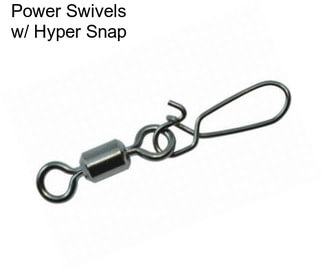 Power Swivels w/ Hyper Snap