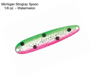 Michigan Stingray Spoon 1/8 oz. - Watermelon