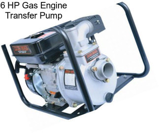 6 HP Gas Engine Transfer Pump