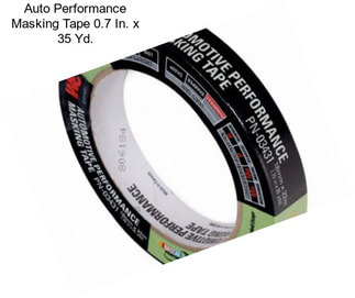 Auto Performance Masking Tape 0.7 In. x 35 Yd.