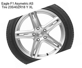 Eagle F1 Asymetric AS Tire 235/40ZR18 Y XL