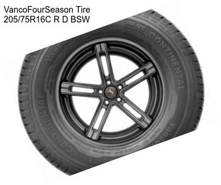 VancoFourSeason Tire 205/75R16C R D BSW