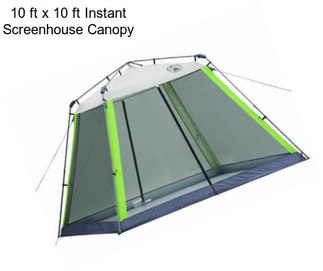 10 ft x 10 ft Instant Screenhouse Canopy