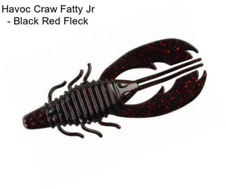 Havoc Craw Fatty Jr - Black Red Fleck