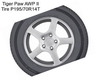 Tiger Paw AWP II Tire P195/70R14T