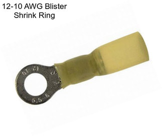 12-10 AWG Blister Shrink Ring