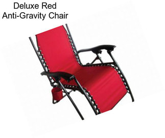 Deluxe Red Anti-Gravity Chair