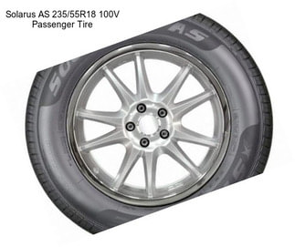 Solarus AS 235/55R18 100V Passenger Tire