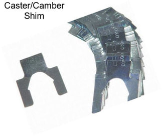 Caster/Camber Shim