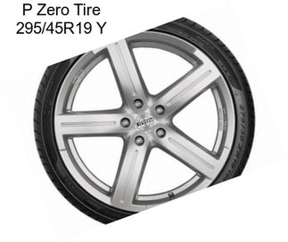 P Zero Tire 295/45R19 Y
