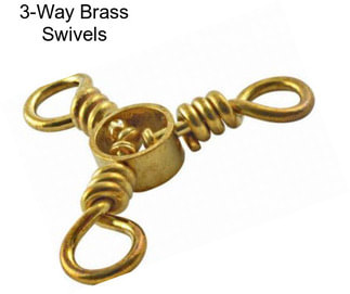 3-Way Brass Swivels