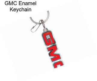 GMC Enamel Keychain