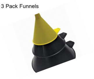 3 Pack Funnels