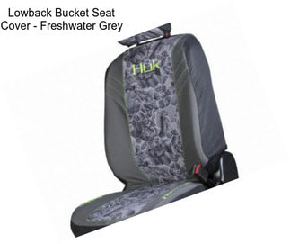 Lowback Bucket Seat Cover - Freshwater Grey