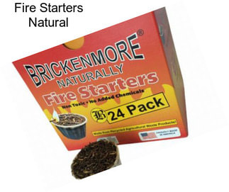 Fire Starters Natural