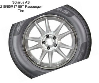 Solarus AS 215/65R17 99T Passenger Tire