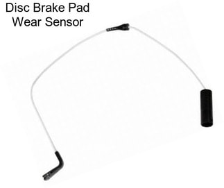 Disc Brake Pad Wear Sensor