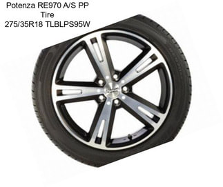 Potenza RE970 A/S PP Tire 275/35R18 TLBLPS95W