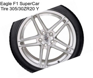 Eagle F1 SuperCar Tire 305/30ZR20 Y